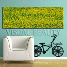 Panoramic Picture Print/ Flower Picture Print On Canvas For Living Room Decor